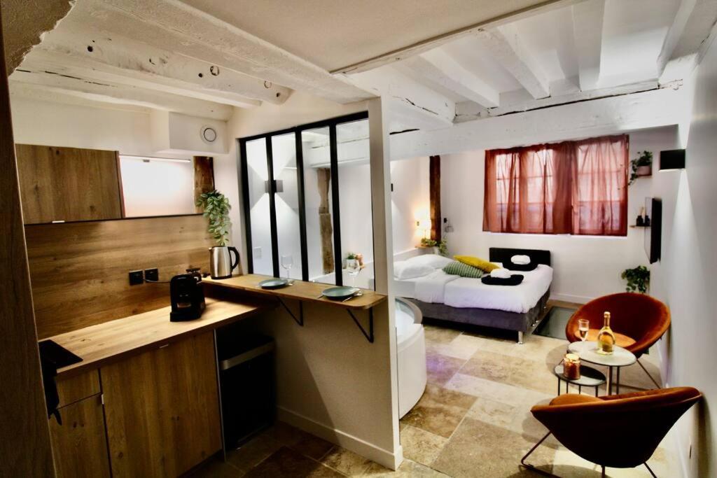 Le Spa Beauvoisine - Jacuzzi Sauna Rouen Centre Free Parking Luaran gambar
